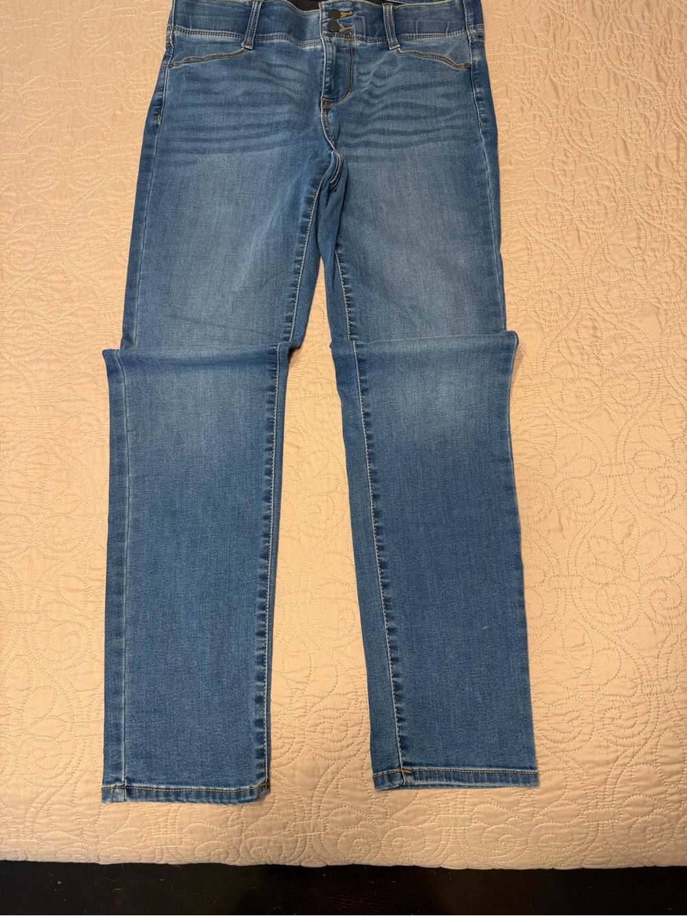 Nine West Women's Straight Leg Blue Denim Jeans 1030